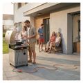 Predlžovací kábel EMOS P01110 spojka 10 m / 1 zásuvka / oranžový / PVC / 250 V / 1,5 mm2