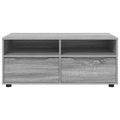 vidaXL TV skrinka 100 x 48 x 43 cm Sivý Sonoma Kompozitné drevo