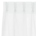 vidaXL Voile záclona 2 ks Biela 175 x 140 cm Polyester