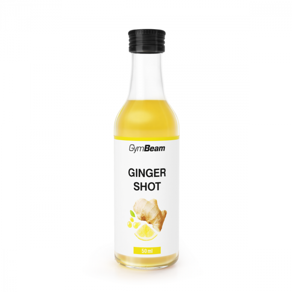 Zázvorový shot - GymBeam, bez príchute, 50 ml