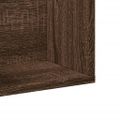 vidaXL Nástenné skrinky 2 ks hnedý dub 75x18x16,5 cm kompozitné drevo
