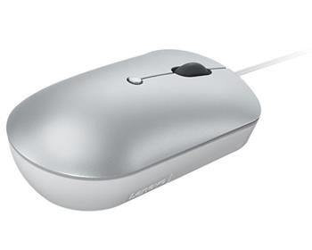 Lenovo myš CONS 540 USB-C kabelová kompaktná - striebrová (Cloud Grey)