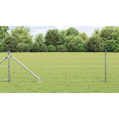 vidaXL Zváraný drôtový plot s hrotmi 50 x 0,4 m (Š x V)