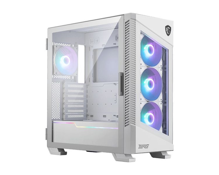 MSI MPG VELOX 100R WHITE/Midi Tower/Transpar./Biela