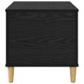 vidaXL Nočný stolík Čierny dub 60 x 44,5 x 45 cm Kompozitné drevo