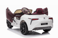 JiaJia Elektrické autíčko Lexus biela