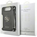 Guess 4G Big Logo Cord Stap Crossbody case for iPhone Air black