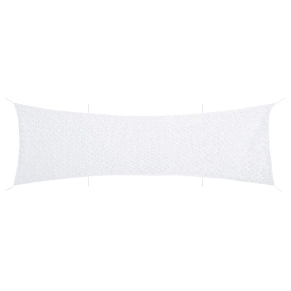 vidaXL Maskovacia sieť s úložnou taškou 706x140 cm biela