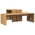 vidaXL Konferenčný stolík dub artisan 100x48x40 cm kompozitné drevo