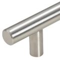 vidaXL Rukoväte na skrinku 10 ks strieborná rozstup otvorov 160 mm celková dĺžka 224 mm nehrdzavejúca oceľ
