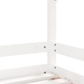 vidaXL Rám detskej postele biely 90x190 cm masívna borovica