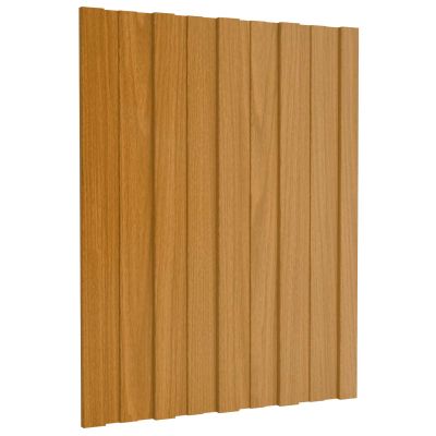vidaXL Strešný panel 12 pcs Prírodná 60 x 45 cm Pozinkovaná oceľ