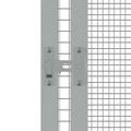 vidaXL Klietka pre vtáky antracit 213,5x217,5x211,5cm pozinkovaná oceľ