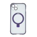 Magnetické kruhové puzdro pre iPhone 13 6,1" fialová