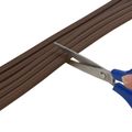 vidaXL Samolepiaca tesniaca páska na okno Hnedá 10 x 6 mm 50 m