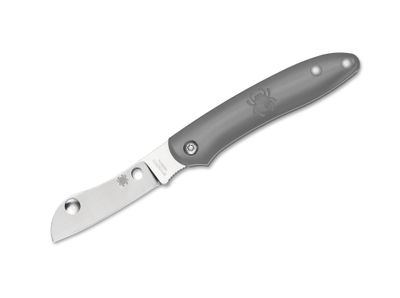 Spyderco C189PGY Roadie vreckový nôž 5,3 cm, Satin, sivá, FRN