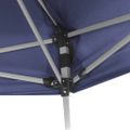 vidaXL Rozkladací záhradný stan so 6 stenami, tmavomodrý 3,6x3,1 m