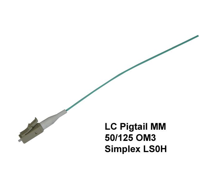 Pigtail Fiber Optic LC 50/125MM, 2m, 0,9mm OM3