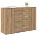 vidaXL Komody CORONA 2 ks Remeselný dub 59 x 39 x 80 cm