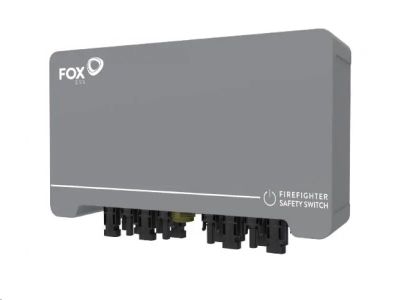 S-BOX FOXESS PLUS - požiarne bezpečnostné odpínače, 4 stringy