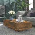 vidaXL Konferenčný stolík dymový dub 100x49,5x31 cm kompozitné drevo