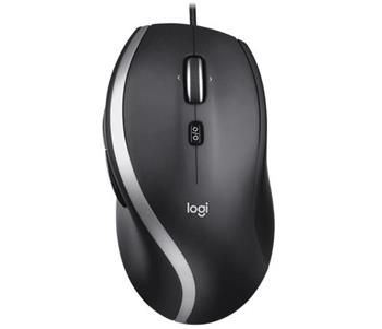 Logitech myš M500s Advanced Corded Mouse. 7 tlačidiel, čierna, 400-4000dpi