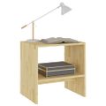 vidaXL Nočné stolíky 2 ks 40x30,5x40 cm, borovicový masív