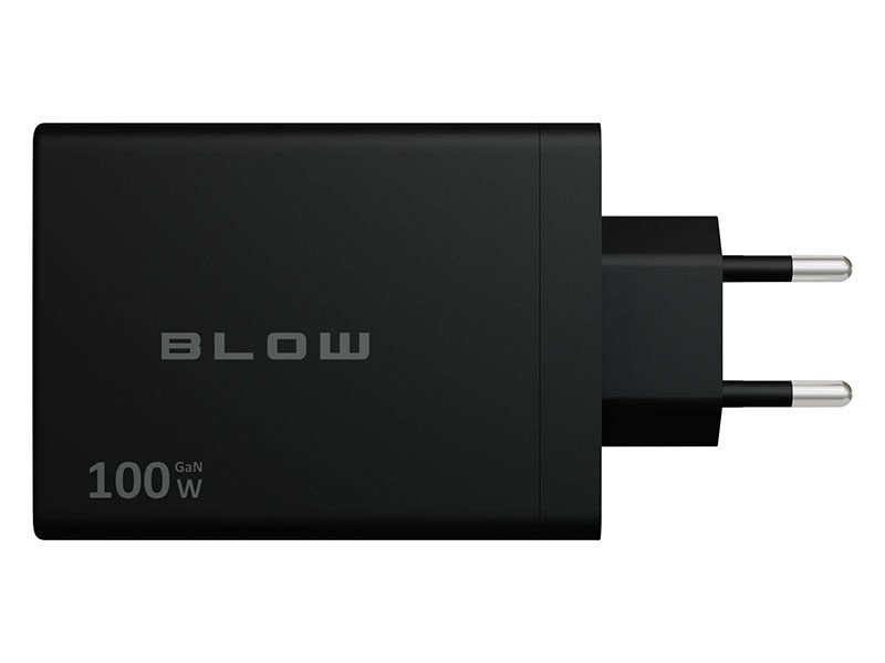 BLOW 76-031 USB nabíjačka 4x USB-C PD 100 W GAN, čierna BLOW 76-031 USB nabíječka 4x USB-C PD 100 W GAN, černá