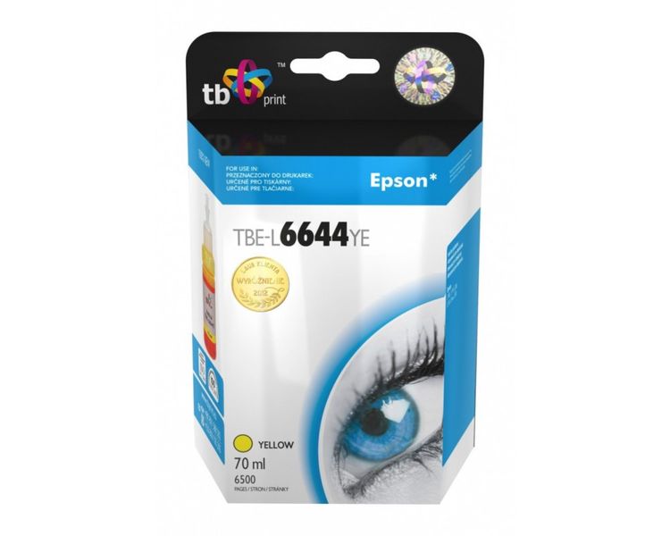 Ink. kazeta TB kompatibilná s Epson T6644 Yellow