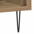 vidaXL Skrinka na gramofónové platne dub artisan 100 x 38 x 48 cm