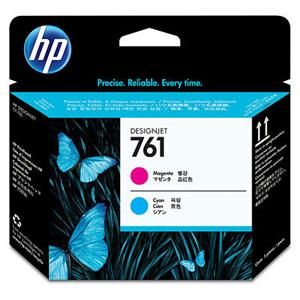 HP no 761 - purp/azúr tlačová hlava, CH646A