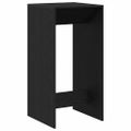 vidaXL Barový stôl 51 x 50 x 103,5 cm Kompozitné drevo Čierny dub