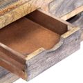 vidaXL Konferenčný stolík sivý 100x50x30 cm masívne akáciaové drevo