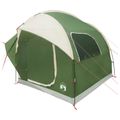 vidaXL Auto Stan Zelená 239 x 210 x 210 cm Polyester a oceľ