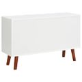 vidaXL Komoda 110x35x70 cm akáciový masív a MDF