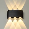 Modee LED čierna nástenná lampa 6W 470lm neutrálna biela (ML-LWL0002)