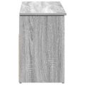 vidaXL lavica na topánky šedá Sonoma 102x30,5x45 cm Engineered Wood
