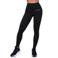 Dámske bežecké legíny Pulse Black - GymBeam, veľkosť M, veľkosť oblečenia M