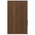 vidaXL Nočný stolík hnedý dub 50x36x60 cm spracované drevo