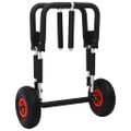 vidaXL SUP vozík pre 2 surfovacie dosky skladací 90 kg hliník