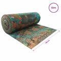 vidaXL Jutový rol Maskáčová 200 x 1000 cm