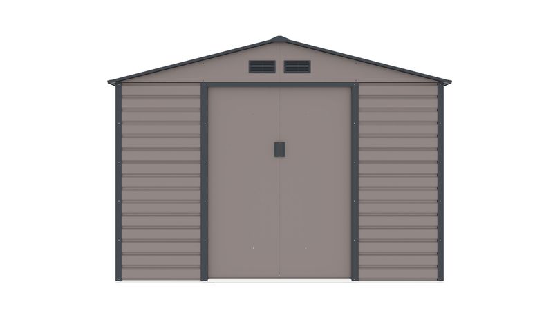 Záhradný domček G21 GAH 706 - 277 x 255 cm, šedý