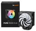 Be quiet! chladič CPU PURE ROCK 3 LX / 120mm PWM ARGB fan / 4xheatpipe / stříbrný Chladic, pro CPU, pro Intel i AMD, socket 1851, 1700, 1200, 1150, 1151, 1155, AM5, AM4, 190W TDP, 120mm ventilátor, 4 heatpipes