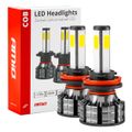 LED žiarovky hlavného svietenia COB 4Side H8/H9/H11 AMiO