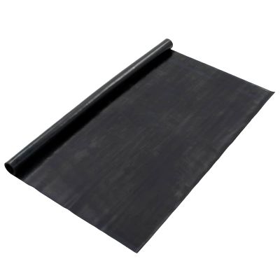 vidaXL Podlahový matrac Čierna 1,2 x 5 m Guma