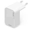 HAMA GaN, Rýchlonabíjačka, 1x USB-C PD/QC, 30W, bi