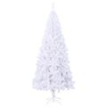 vidaXL Umelý vianočný stromček, L, 240 cm, biely
