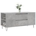 vidaXL Konferenčný stolík betónovosivý 102x44,5x50 cm kompozitné drevo