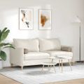 vidaXL Podložkové vankúše 2 ks Mikrovlákno Sivohnedá Ø 15 x 40 cm