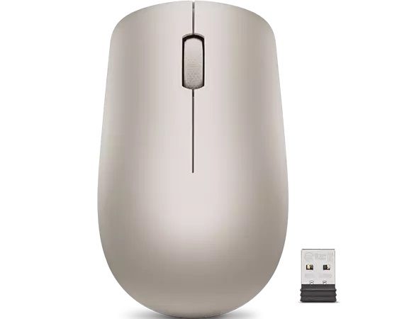 Lenovo 530 Wireless Mouse (Almond)